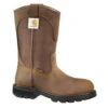 Women's Carhartt 11" Wellington Waterproof Boots -Stride Shield Shop 0 1001 carhartt 11 wellington waterproof bison brown
