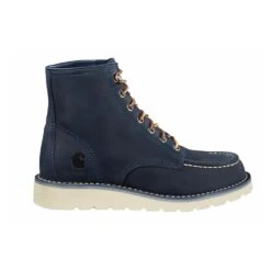 Women's Carhartt 6" Moc Toe Wedge Waterproof Boots -Stride Shield Shop 0 1001 carhartt 6 moc toe wedge waterproof boots navy2