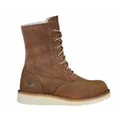 Women's Carhartt 8" Wedge Fold Down Winter 200G Waterproof Boots -Stride Shield Shop 0 1001 carhartt 8 wedge fold down winter 200g waterproof boots brown
