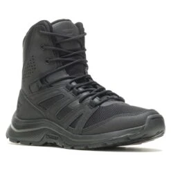 Men's Bates Rallyforce Tall Side-Zip Boots -Stride Shield Shop 0 650 bates rallyforce tall side zip boots black