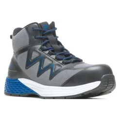 Men's Bates Rush Mid Work Composite Toe Boots -Stride Shield Shop 0 650 bates rush mid work composite toe boots gray