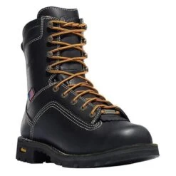 Men's Danner 8" Quarry USA GTX Boots -Stride Shield Shop 0 650 danner 8 quarry usa gtx black