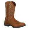 Men's Durango 12" Rebel Western Waterproof Boots -Stride Shield Shop 0 650 durango 12 rebel western waterproof coyote brown
