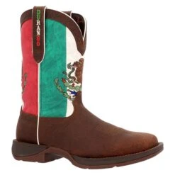 Men's Durango Rebel Mexico Flag Western Boots