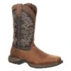 Men's Durango Rebel Pull-on Western Boots -Stride Shield Shop 0 650 durango rebel pull on western boots chocolate midnight