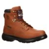Men's Georgia 6" FLXwork Farm And Ranch Waterproof Boots -Stride Shield Shop 0 650 georgia 6 flxwork farm and ranch waterproof briar brown