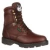 Men's Georgia 8" Homeland Waterproof Boots -Stride Shield Shop 0 650 georgia 8 homeland waterproof brown