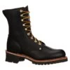 Men's Georgia 8" Logger Boots -Stride Shield Shop 0 650 georgia 8 logger oily black1
