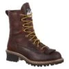 Men's Georgia 8" Logger Waterproof Boots -Stride Shield Shop 0 650 georgia 8 logger waterproof bark