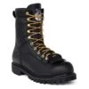 Men's Georgia 8" Low-Heel Logger Waterproof Boots -Stride Shield Shop 0 650 georgia 8 low heel logger waterproof black