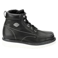 Men's Harley Davidson Footwear 6" Beau Boots -Stride Shield Shop 0 650 harley davidson footwear 6 beau black