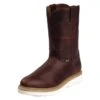 Men's Justin Original Work Boots 10" Axe Wedge -Stride Shield Shop 0 650 justin original work boots 10 axe wedge tan premium