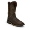 Men's Justin Original Work Boots 11" Joist Square Toe Waterproof -Stride Shield Shop 0 650 justin original work boots 11 joist square toe waterproof rustic barnwood