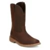 Men's Justin Original Work Boots 11" Waterproof Square Toe Boots -Stride Shield Shop 0 650 justin original work boots 11 waterproof square toe boots butter pecan brown