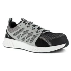 Men's Reebok Fusion Flexwave Work Composite Toe -Stride Shield Shop 0 650 reebok fusion flexwave work composite toe gray black