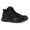 Men's Reebok Sublite Cushion Tactical Mid Boots -Stride Shield Shop 0 650 reebok sublite cushion tactical mid black