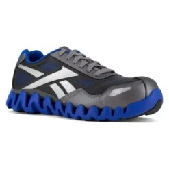 Men's Reebok Zig Pulse Work Composite Toe -Stride Shield Shop 0 650 reebok zig pulse work composite toe gray blue
