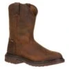Men's Rocky 10" Original Ride Round Toe Unlined Boots -Stride Shield Shop 0 650 rocky 10 original ride round toe unlined old weathered tan
