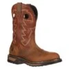 Men's Rocky 11" Branson Saddle Roper Waterproof Boots -Stride Shield Shop 0 650 rocky 11 branson saddle roper waterproof aztec crazy horse ochre