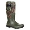 Men's Rocky 16" Core Rubber Waterproof Boots -Stride Shield Shop 0 650 rocky 16 core rubber waterproof mossy oak