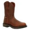 Men's Rocky Original Ride FLX Unlined Western Boots -Stride Shield Shop 0 650 rocky original ride flx unlined western boots brown