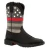 Men's Rocky Red Line Western Boots -Stride Shield Shop 0 650 rocky red line western boots black