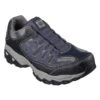 Men's Skechers Work Canton Ebbitt Steel Toe -Stride Shield Shop 0 650 skechers work canton ebbitt steel toe navy