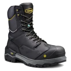 Men's Terra 8" Gantry Waterproof Boots -Stride Shield Shop 0 650 terra 8 gantry waterproof boots black