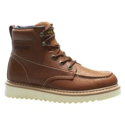 Men's Wolverine 6" Moc-Toe Wedge Heel Boots