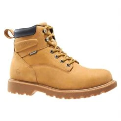 Men's Wolverine Floorhand Waterproof Boots -Stride Shield Shop 0 650 wolverine floorhand waterproof wheat