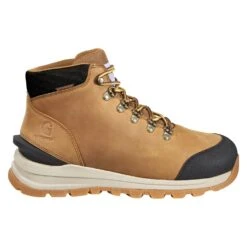 Men's Carhartt 5" Gilmore Hiker Waterproof Boots -Stride Shield Shop 1 1001 carhartt 5 gilmore hiker waterproof boots light brown