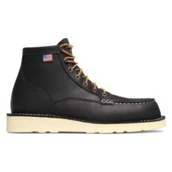 Men's Danner 6" Bull Run Moc Toe Boots -Stride Shield Shop 1 650 danner 6 bull run moc toe black