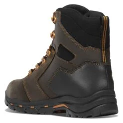 Men's Danner 6" Vicious GORE-TEX Met Guard Composite Toe Boots -Stride Shield Shop 1 650 danner 6 vicious gore tex met guard composite toe boots brown orange