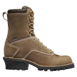 Men's Danner 8" Logger Waterproof Boots -Stride Shield Shop 1 650 danner 8 logger waterproof brown