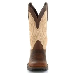 Women's Durango 11" Lady Rebel Western Boots -Stride Shield Shop 1 650 durango 11 lady rebel western bark brown taupe