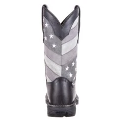 Men's Durango Rebel Faded Black Flag Boots -Stride Shield Shop 1 650 durango rebel faded black flag black gray