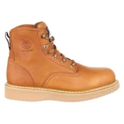 Men's Georgia 6" Wedge Boots -Stride Shield Shop 1 650 georgia 6 wedge barracuda gold