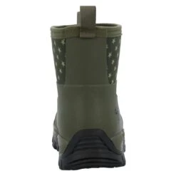 Men's Georgia 8" Patriotic Rubber Waterproof Boots -Stride Shield Shop 1 650 georgia 8 patriotic rubber waterproof boots olive