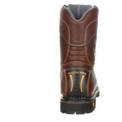 Men's Georgia AMP LT Logger Low Heel Waterproof Boots -Stride Shield Shop 1 650 georgia amp lt logger low heel waterproof brown