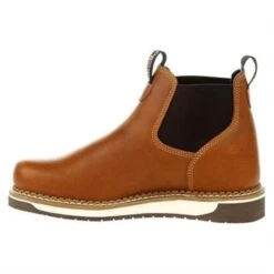 Men's Georgia AMP LT Wedge Chelsea Boots -Stride Shield Shop 1 650 georgia amp lt wedge chelsea boots brown