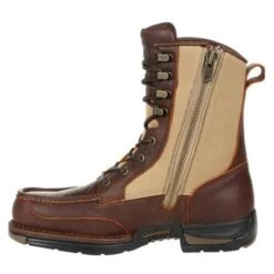 Men's Georgia Athens Upland Side-Zip Waterproof Boots -Stride Shield Shop 1 650 georgia athens upland side zip waterproof boots tan brown