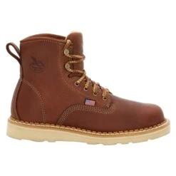 Men's Georgia USA Wedge Boots -Stride Shield Shop 1 650 georgia usa wedge brown