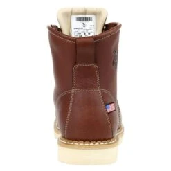 Men's Georgia USA Wedge Moc Toe Boots -Stride Shield Shop 1 650 georgia usa wedge moc toe brown