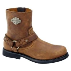Men's Harley Davidson Footwear 7" Scout Boots -Stride Shield Shop 1 650 harley davidson footwear 7 scout brown