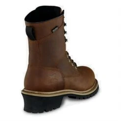 Men's Irish Setter 8" Mesabi Logger Waterproof Boots -Stride Shield Shop 1 650 irish setter 8 mesabi logger waterproof brown