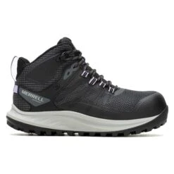 Women's Merrell Work Antora Mid Waterproof CF Boots -Stride Shield Shop 1 650 merrell work antora mid waterproof cf boots black