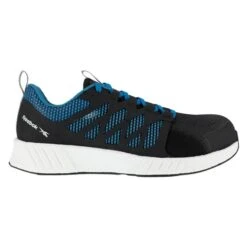 Men's Reebok Fusion Flexwave Work Composite Toe -Stride Shield Shop 1 650 reebok fusion flexwave work composite toe blue black