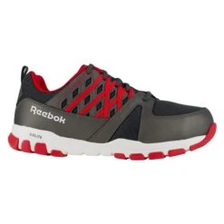 Men's Reebok SubLite Work Steel Toe -Stride Shield Shop 1 650 reebok sublite work steel toe gray red