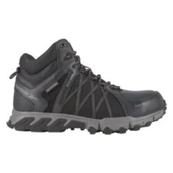 Men's Reebok Trailgrip Work AT Waterproof -Stride Shield Shop 1 650 reebok trailgrip work at waterproof black gray