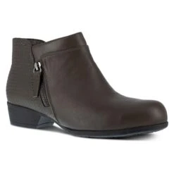 Women's Rockport Works Carly Alloy Toe -Stride Shield Shop 1 650 rockport works carly alloy toe charcoal